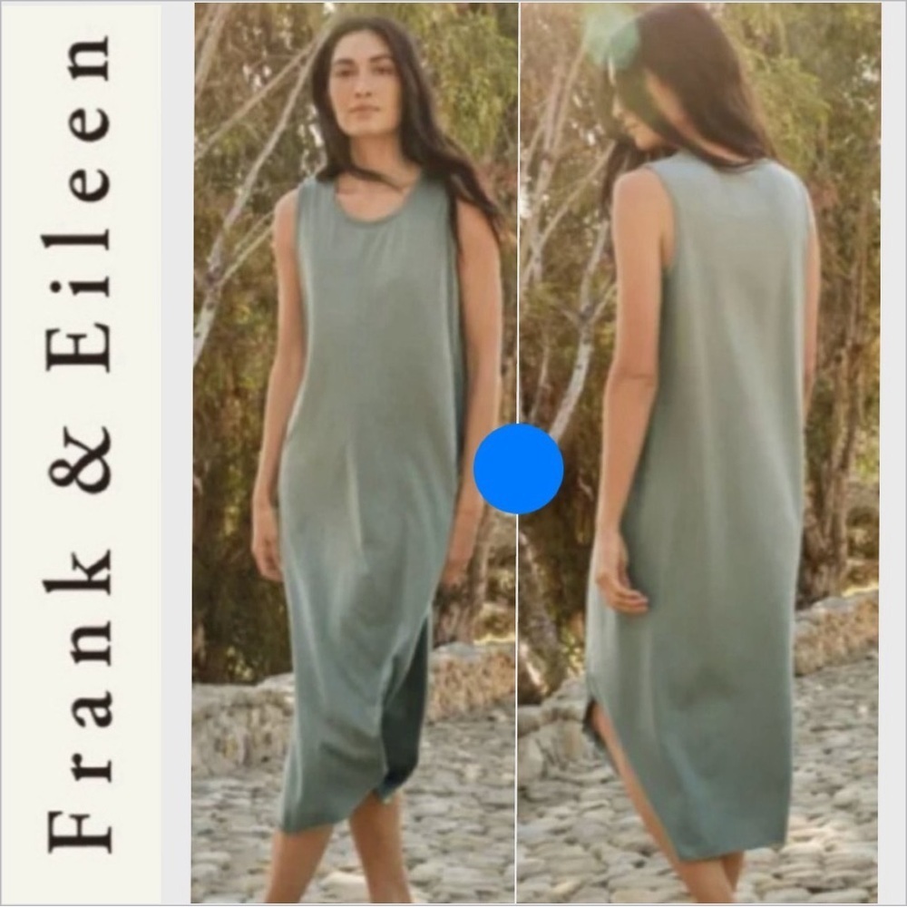 FRANK & EILEEN Easy Side Slit Tank Dress M